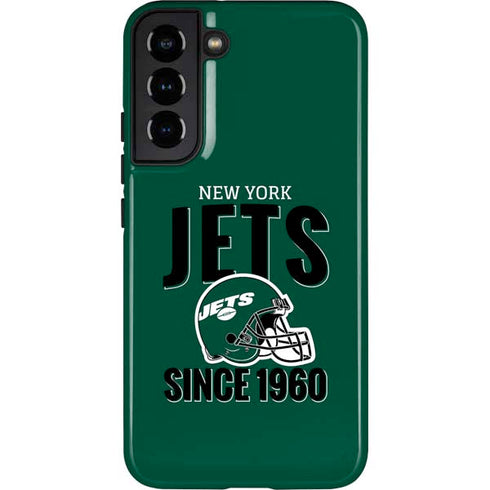 NFL New York Jets Helmet Galaxy S22 Plus Pro Case