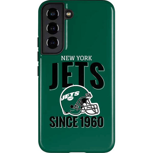 NFL New York Jets Helmet Galaxy S22 Pro Case