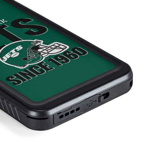 NFL New York Jets Helmet Galaxy S23 Plus Waterproof Case