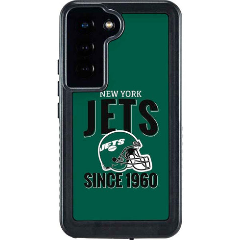 NFL New York Jets Helmet Galaxy S23 Waterproof Case