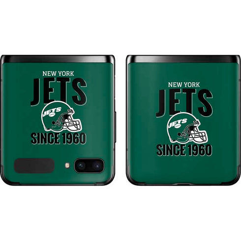 NFL New York Jets Helmet Galaxy Z Flip Skin