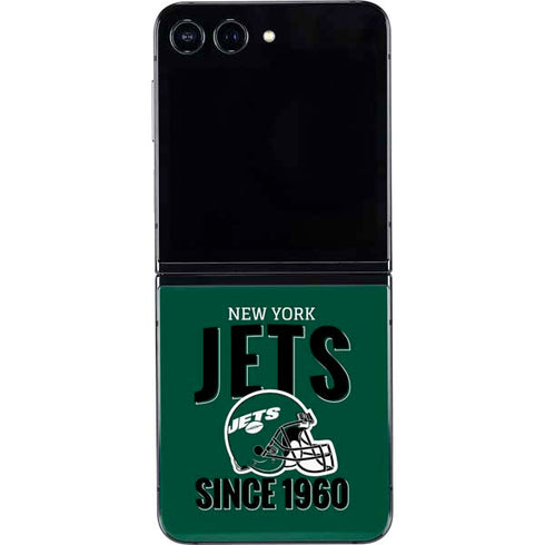 NFL New York Jets Helmet Galaxy Z Flip5 5G Skin