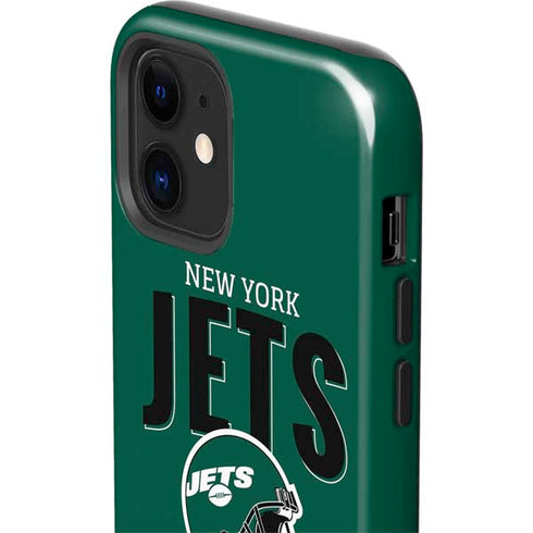 NFL New York Jets Helmet iPhone 12 Impact Case