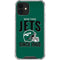 NFL New York Jets Helmet iPhone 12 Mini Clear Case