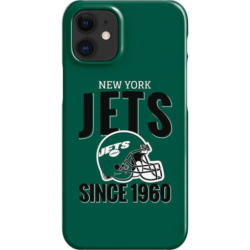 NFL New York Jets Helmet iPhone 12 Mini Lite Case