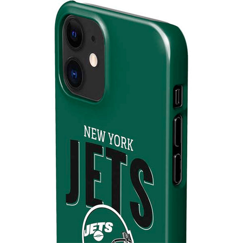 NFL New York Jets Helmet iPhone 12 Mini Lite Case