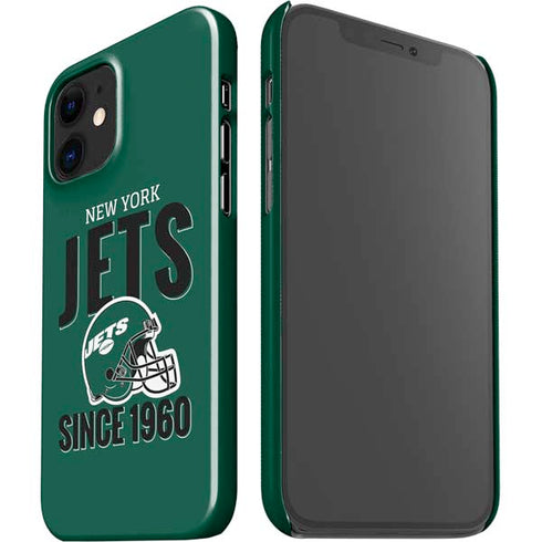 NFL New York Jets Helmet iPhone 12 Mini Lite Case