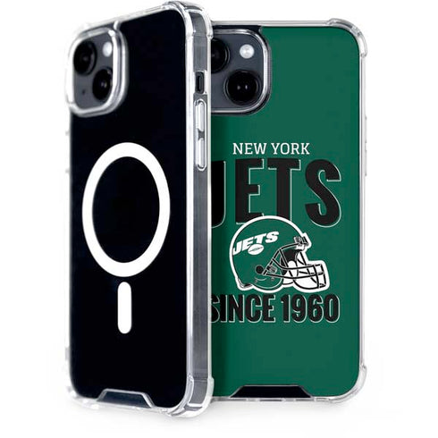 NFL New York Jets Helmet iPhone 13 MagSafe Case