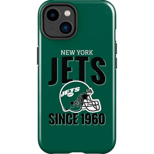 NFL New York Jets Helmet iPhone 14 Plus Impact Case