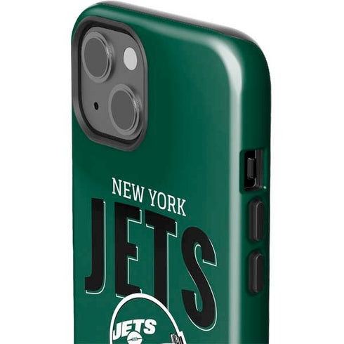 NFL New York Jets Helmet iPhone 14 Plus Impact Case