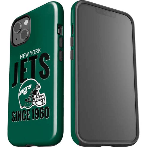 NFL New York Jets Helmet iPhone 14 Plus Impact Case