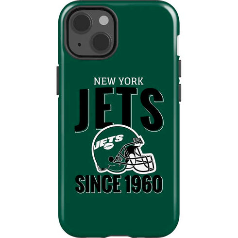 NFL New York Jets Helmet iPhone 15 Impact Case