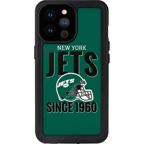 NFL New York Jets Helmet iPhone 14 Pro Max Waterproof Case