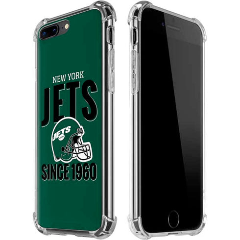 NFL New York Jets Helmet iPhone 7/8 Plus Clear Case