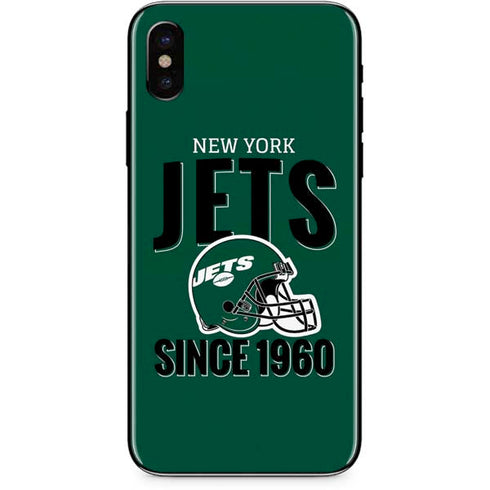 NFL New York Jets Helmet iPhone X Skin