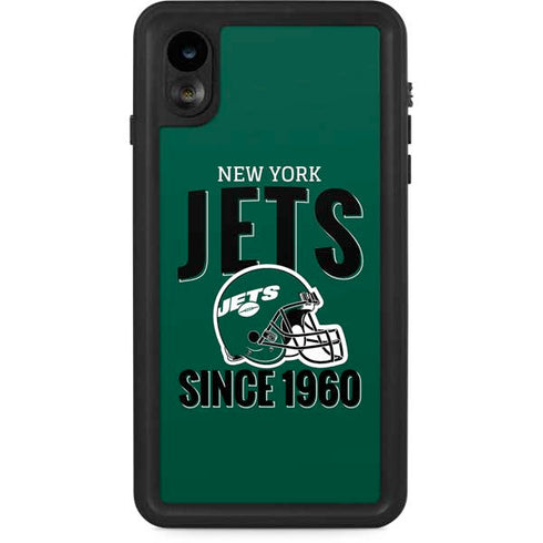 NFL New York Jets Helmet iPhone XR Waterproof Case