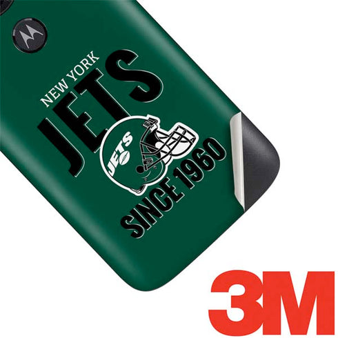 NFL New York Jets Helmet Moto E5 Play Skin