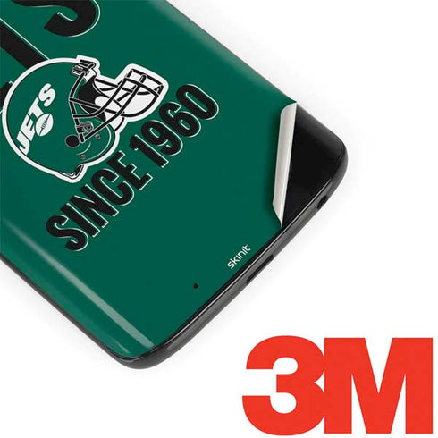 NFL New York Jets Helmet Moto G6 Skin