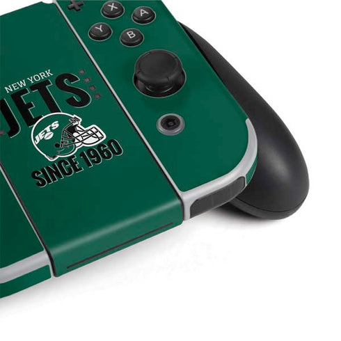 NFL New York Jets Helmet Nintendo Switch OLED (2021) Skin
