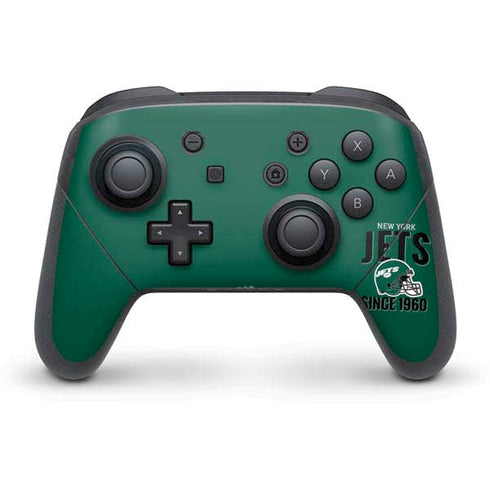 NFL New York Jets Helmet Nintendo Switch Pro Controller Skin