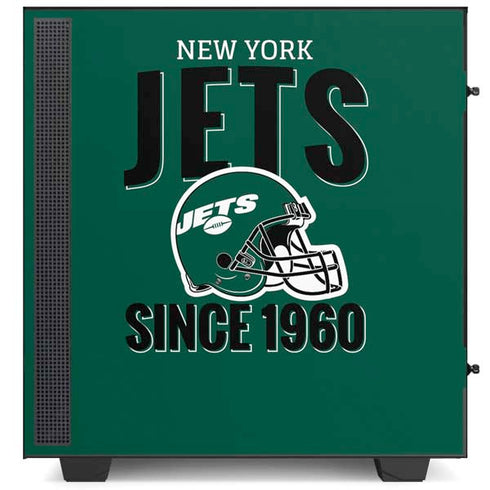 NFL New York Jets Helmet NZXT H510 Compact ATX Mid-Tower Case Skin