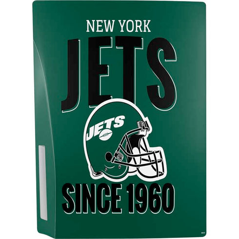 NFL New York Jets Helmet PS5 Console Skin