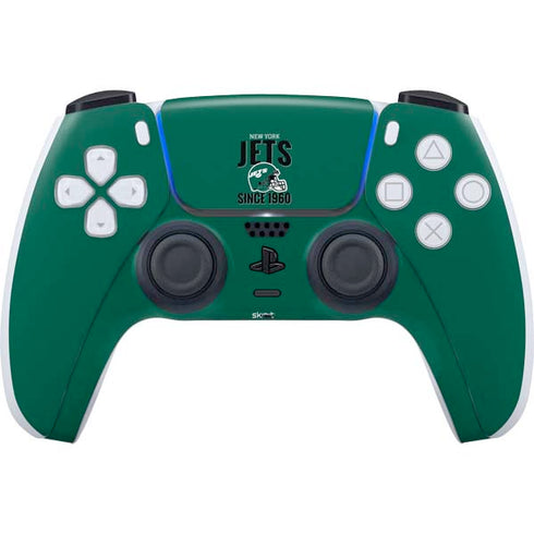 NFL New York Jets Helmet PS5 Controller Skin
