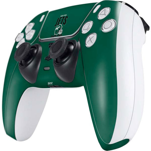 NFL New York Jets Helmet PS5 Controller Skin