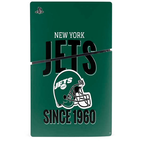 NFL New York Jets Helmet PS5 Slim Disk Console Skin