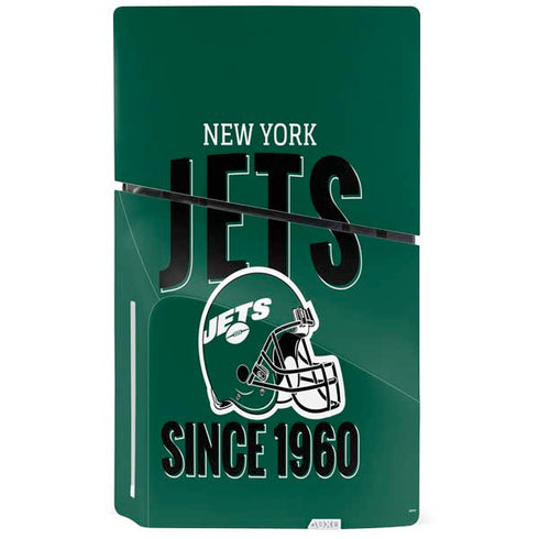 NFL New York Jets Helmet PS5 Slim Disk Console Skin