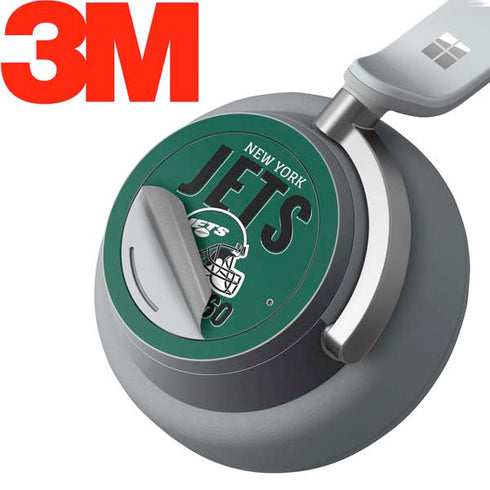 NFL New York Jets Helmet Surface Headphones Skin