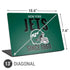 NFL New York Jets Helmet Universal Laptop 13in (10.6 x 7.6in) Skin