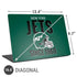NFL New York Jets Helmet Universal Laptop 16.6in (13.4 x 9.7in) Skin