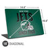NFL New York Jets Helmet Universal Laptop 18in (14.6 x 10.6in) Skin