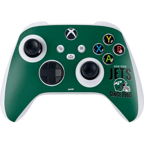 NFL New York Jets Helmet Xbox Series S Controller Skin