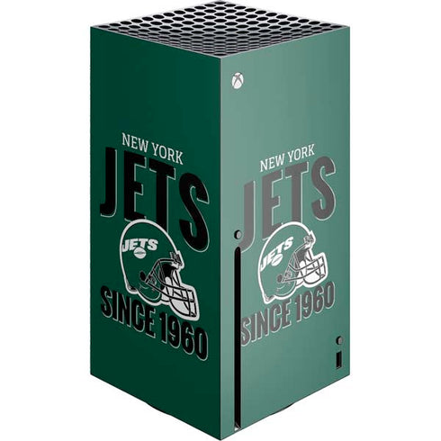 NFL New York Jets Helmet Xbox Series X Console Skin