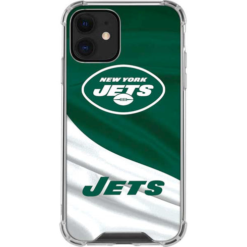 NFL New York Jets iPhone 12 Mini Clear Case