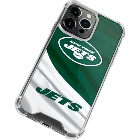 NFL New York Jets iPhone 14 Pro Clear Case