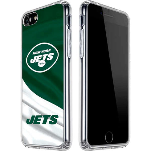 NFL New York Jets iPhone SE (2nd & 3rd Gen) Clear Case