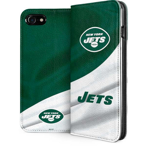 NFL New York Jets iPhone SE (2nd & 3rd Gen) Folio Case