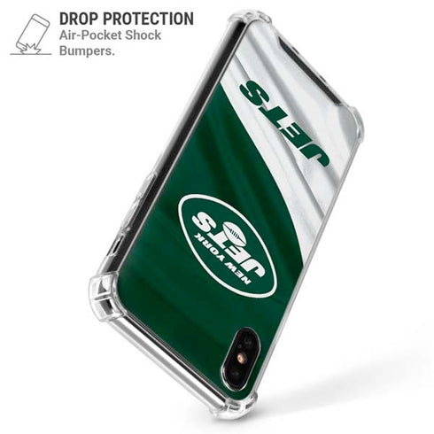 NFL New York Jets iPhone XS Max Clear Case