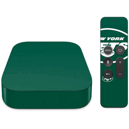 NFL New York Jets Large Logo Apple TV Skin