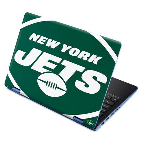 NFL New York Jets Large Logo Aspire R11 11.6in Skin