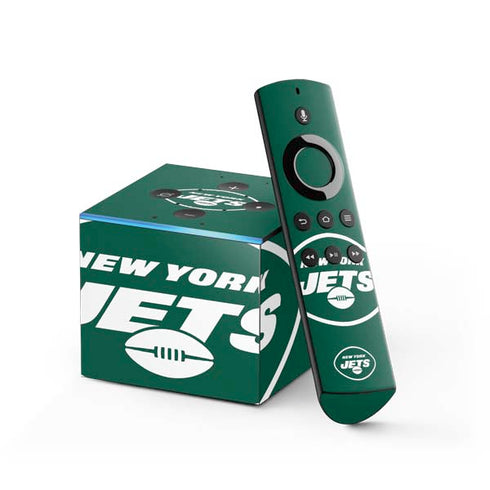 NFL New York Jets Large Logo Fire TV Cube Skin