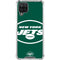 NFL New York Jets Large Logo Galaxy A12 Clear Case