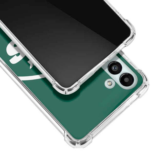 NFL New York Jets Large Logo Galaxy A13 5G Clear Case