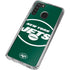 NFL New York Jets Large Logo Galaxy A21 Clear Case