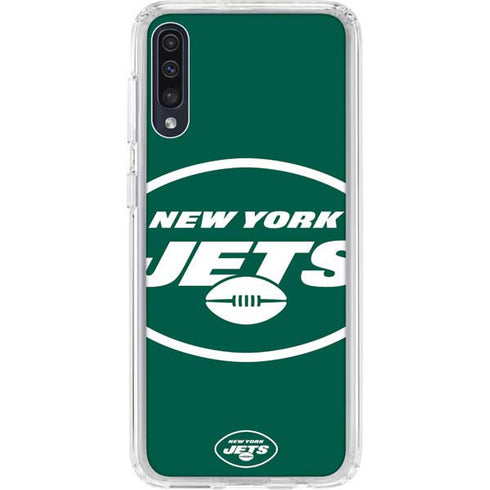 NFL New York Jets Large Logo Galaxy A50 Clear Case