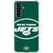 NFL New York Jets Large Logo Galaxy A54 5G Clear Case
