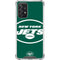 NFL New York Jets Large Logo Galaxy A72 5G Clear Case